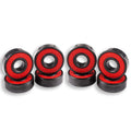 Senston Ceramic Skateboard Bearings High Speed Double Shielded 608 Rs Abec-11 8 Pack Set For Skateboard Trucks Scooters Wheel Ro