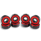 Senston Ceramic Skateboard Bearings High Speed Double Shielded 608 Rs Abec-11 8 Pack Set For Skateboard Trucks Scooters Wheel Ro