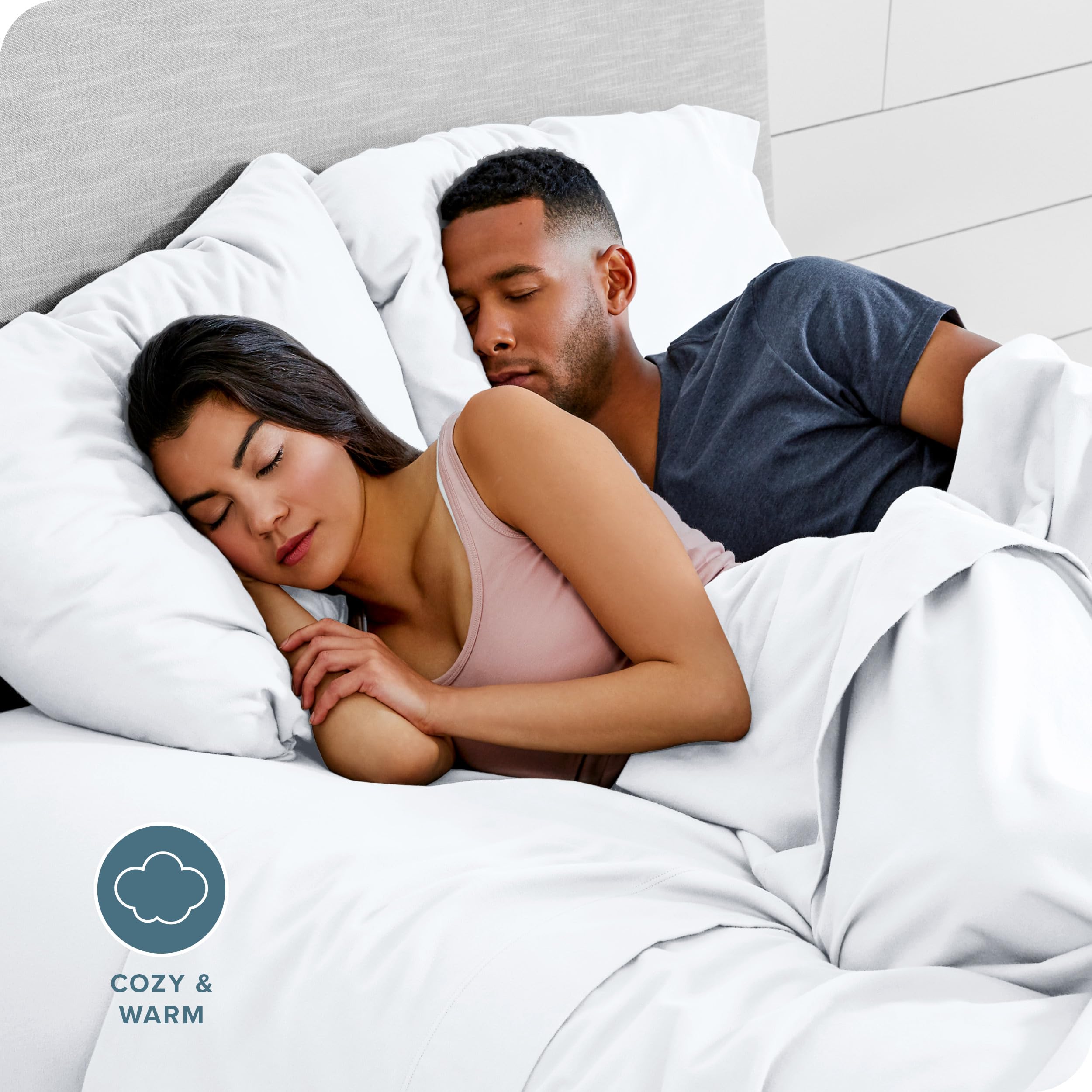 Bare Home Flannel King Pillowcases Set Of 2-100 Cotton - Velvety Soft  Cozy - Double Brushed Heavyweight Flannel Pillowcases (Ki