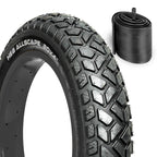 Allscape 20X4 E-Bike Fat Tires, Includes Tubes, Heavy Duty 20 Inch Fat Tyre For E Bikes, Mountain Bikes, All Terrain Tire (1 Tir