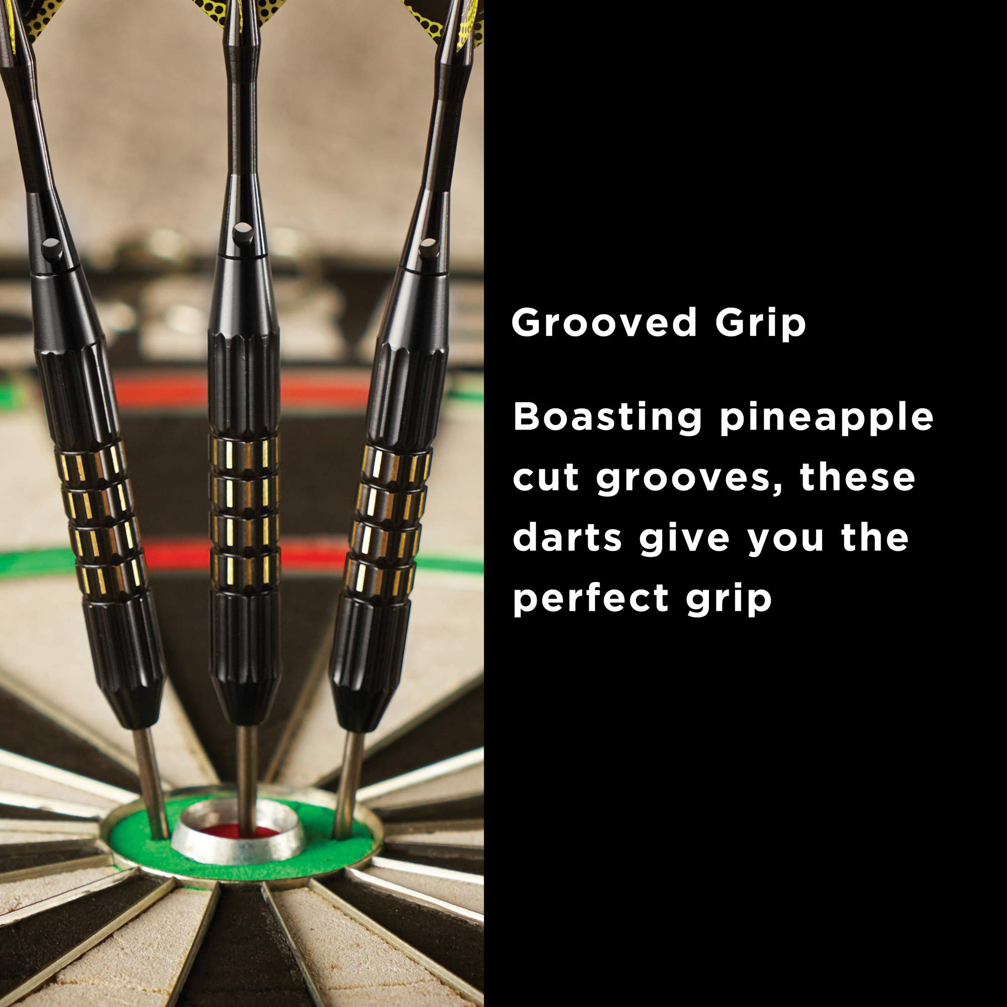 Viper Comix Steel Tip Darts: Ka-Boom (Black), 22 Grams