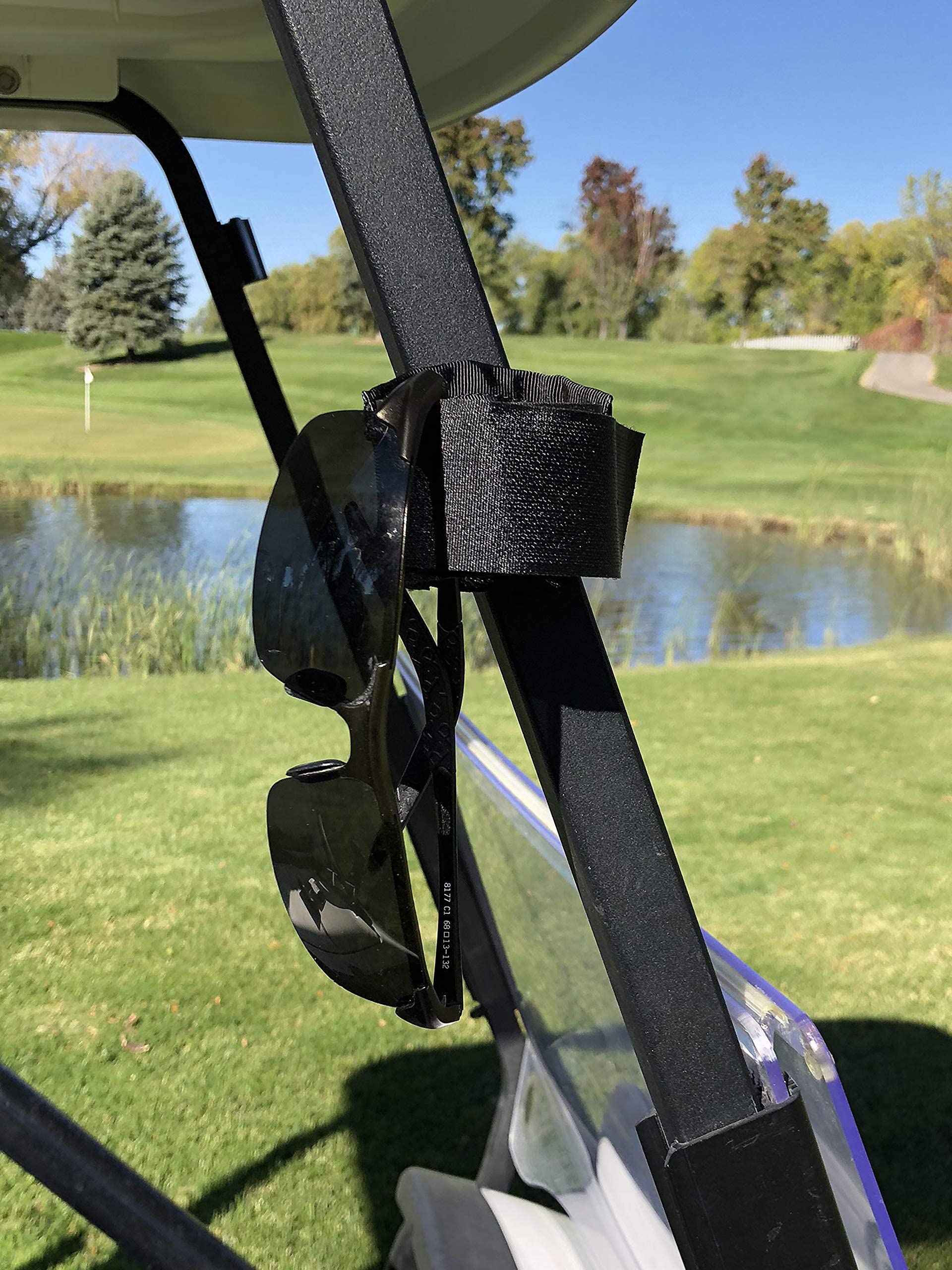 Bushwhacker Magnetic Multi Purpose Mount For Golf Cart Railing - Great For Rangefinder Gps Attachment Rail Bar Quick Accessory C