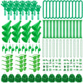 Soulchen 360 Pcs Green Team Spirit Accessories Bulk Field Day Accessories Pep Rally Color War Camp Spirit Events Party Items Che