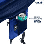 Eno, Eagles Nest Outfitters Doublenest Lightweight Camping Hammock, 1 To 2 Person, Royal/Navy