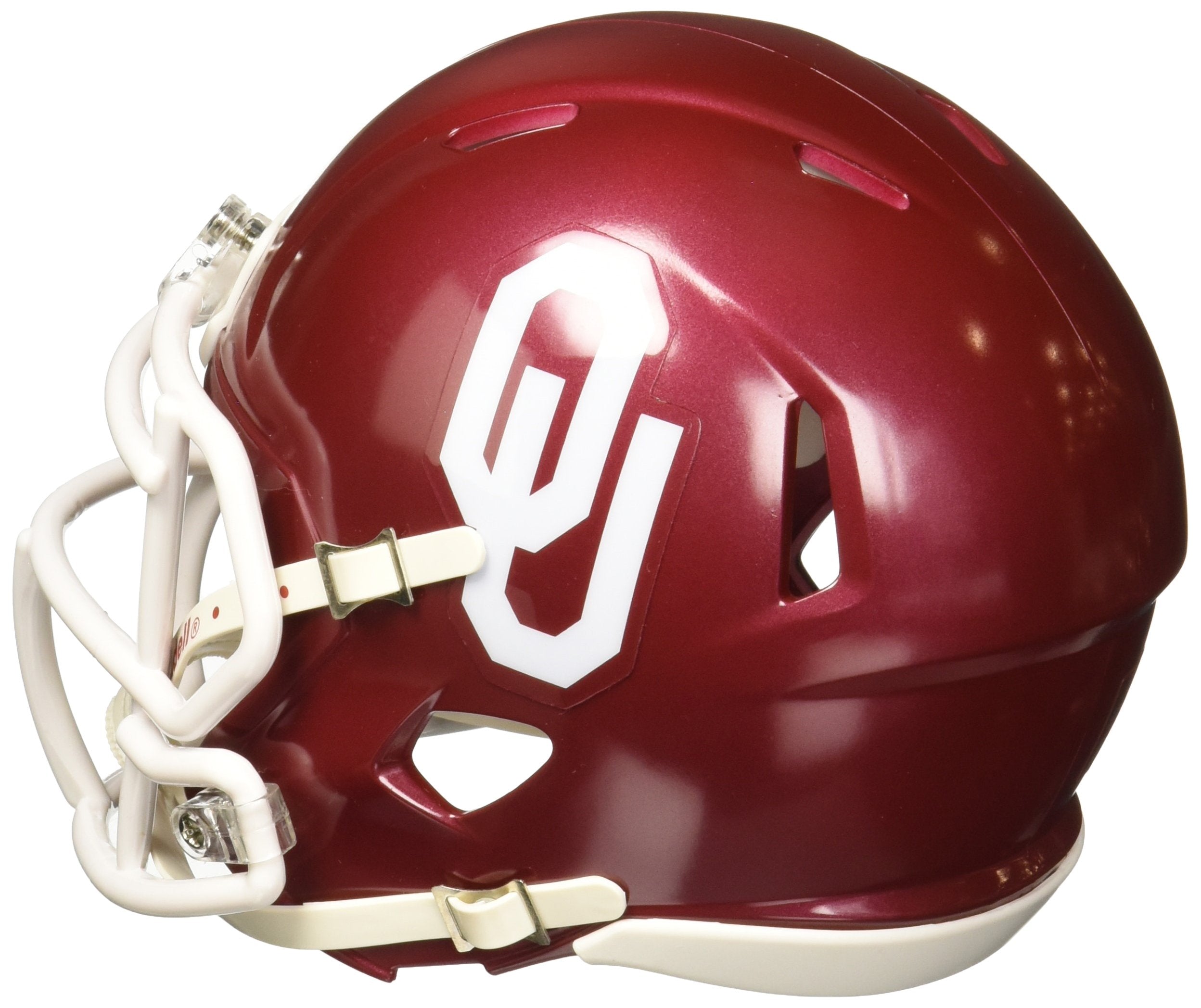 Riddell Ncaa Oklahoma Sooners Speed Mini Helmet, 7.5'' X 6.5''