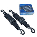 Wavesrx Jet Ski & Pwc Trailer Transom Straps (2Pk)  24'' Marine Tie Downs Adjustable Safety Straps  Outperforms Ratcheting And R