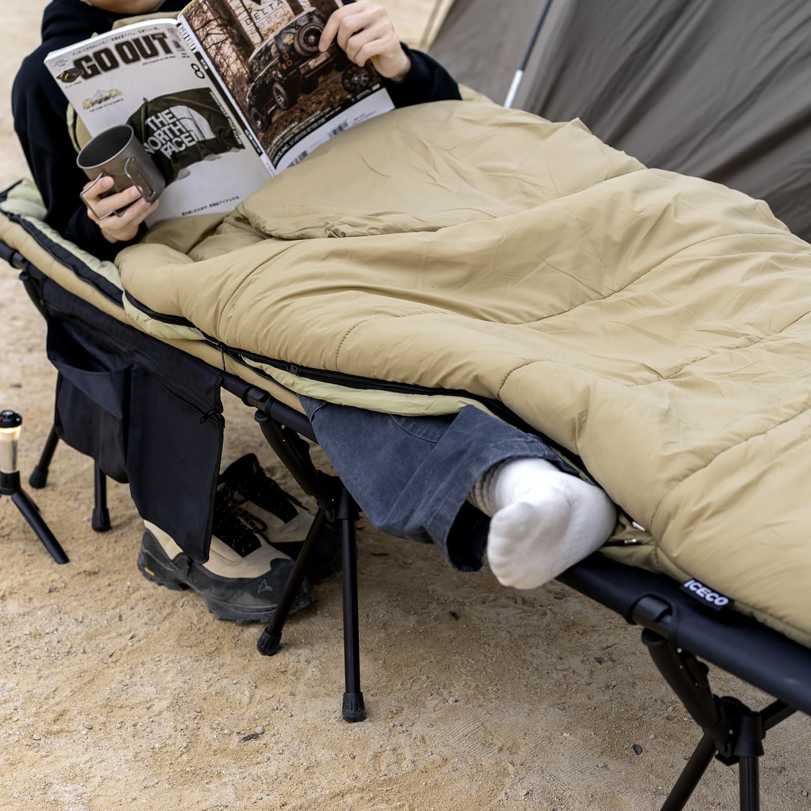 Iceco Xl Sleeping Bags For Adults, 10?F Camping Sleeping Bag Cold Weather, 3 Seasons Backpacking Sleeping Bag, Warm & Washable M