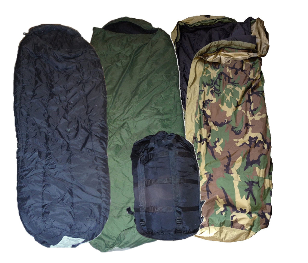 Military Modular Sleep System 4 Piece With Goretex Bivy Cover And Carry Sack