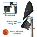 Trampoline Pro Trampoline Basketball Hoop Attachment Jump Slammer - New 2024 Improved Design- Lifetime Parts Warranty