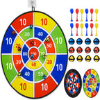 29'' Dart Board With Balls For Kids Gifts Toys For Boys Kids Age 8-12, Kids Dart Board Game With Sticky Balls Board Games For Ki