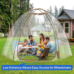 Eighteentek Sports Tent Screen House Room Greenhouse Camping Tent Canopy Gazebos 4-6 Person For Patios Large Oversize Weatherpro