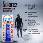 Solarez Uv Cure Epoxy Low Lite Ding Repair (1 Oz) Low Light Surfboard Repair  Sun Cures 100% Dry In Cloudy Weather  Eps Foam Saf