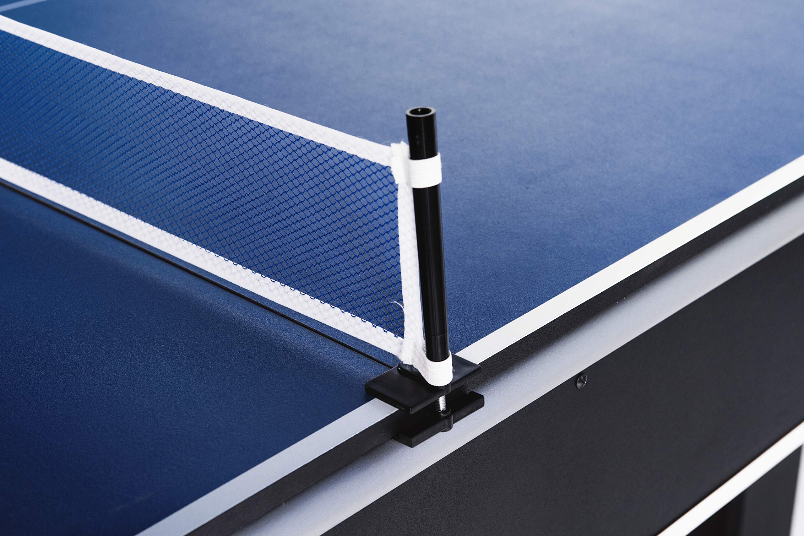 Rack Scorpius 7-Foot Multi Game Billiard/Pool With Table Tennis (Red Felt With Black Body) - The Ultimate Entertainment For Frie