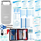 Well-Strong Waterproof First Aid Kit Roll Top Boat Emergency Kit With Waterproof Contents For Fishing Kayaking Boating Swimming