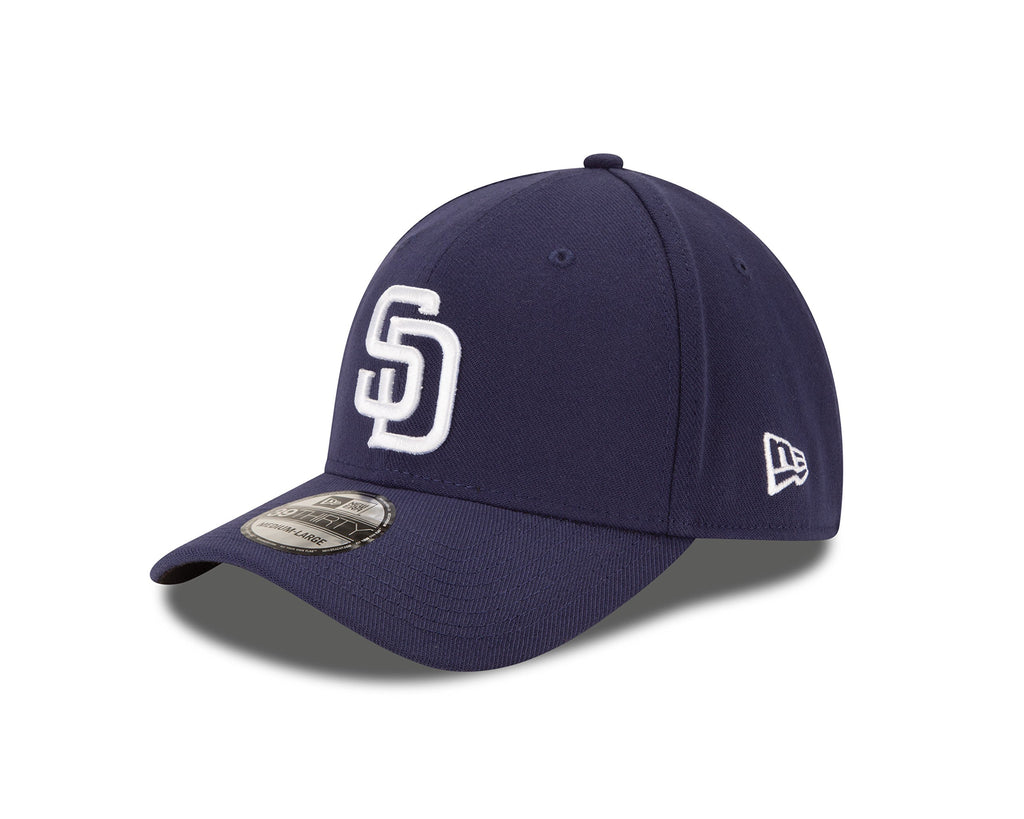 Mlb San Diego Padres Team Classic Game 39Thirty Stretch Fit Cap, Blue, Medium/Large
