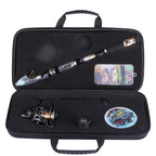 Sougayilang Telescopic Fishing Rod And Reel Combos Full Kit, Carbon Fiber Fishing Pole, 13 +1 Shielded Bearings Stainless Steel