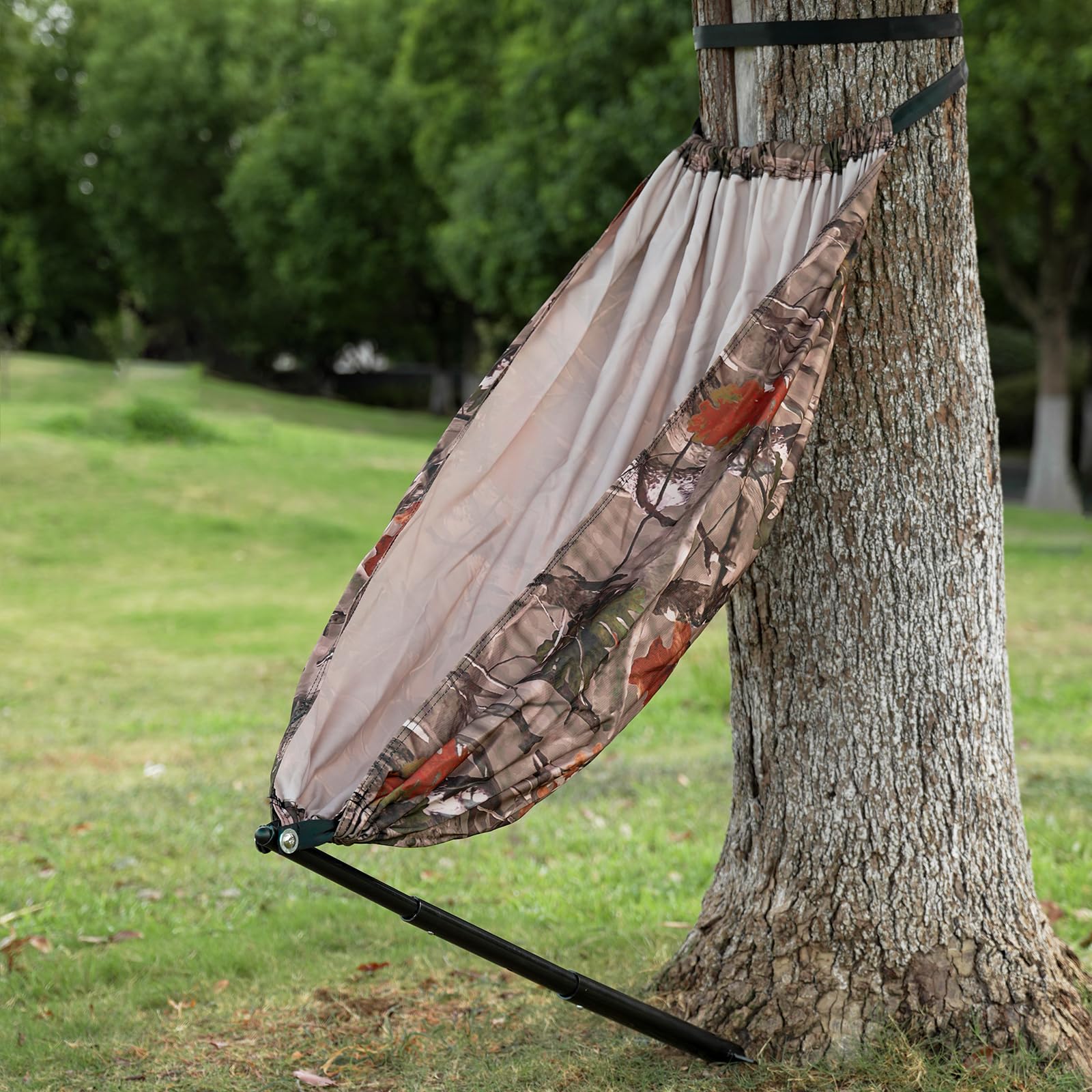 Zaixia Camo Tree Camping Chair Hammock Seat Hunting Chair Portable And Light Weight Camping Stool On Tree