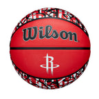 Wilson Nba Team Graffiti Basketball - Houston Rockets, Size 7-29.5''