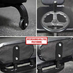 Valor Fitness Adjustable Leg Stretcher Adductor Machine -Leg Split Flexibility Training Equipment - 180 Degrees - Stretching Hom