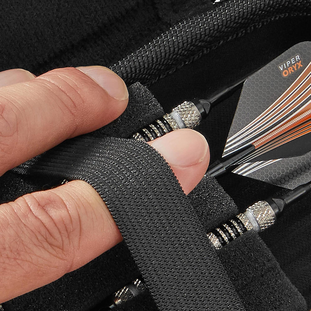 Casemaster Warden Dart Case, Blue Zipper