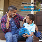 Senston 27.5'' Kids Junior Basketball Balls Youth Size 5 Basketballs 27 Inch Boys Game Ball Blue