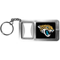 NFL Siskiyou Sports Fan Shop Jacksonville Jaguars Flashlight Key Chain with Bottle Opener One Size Black