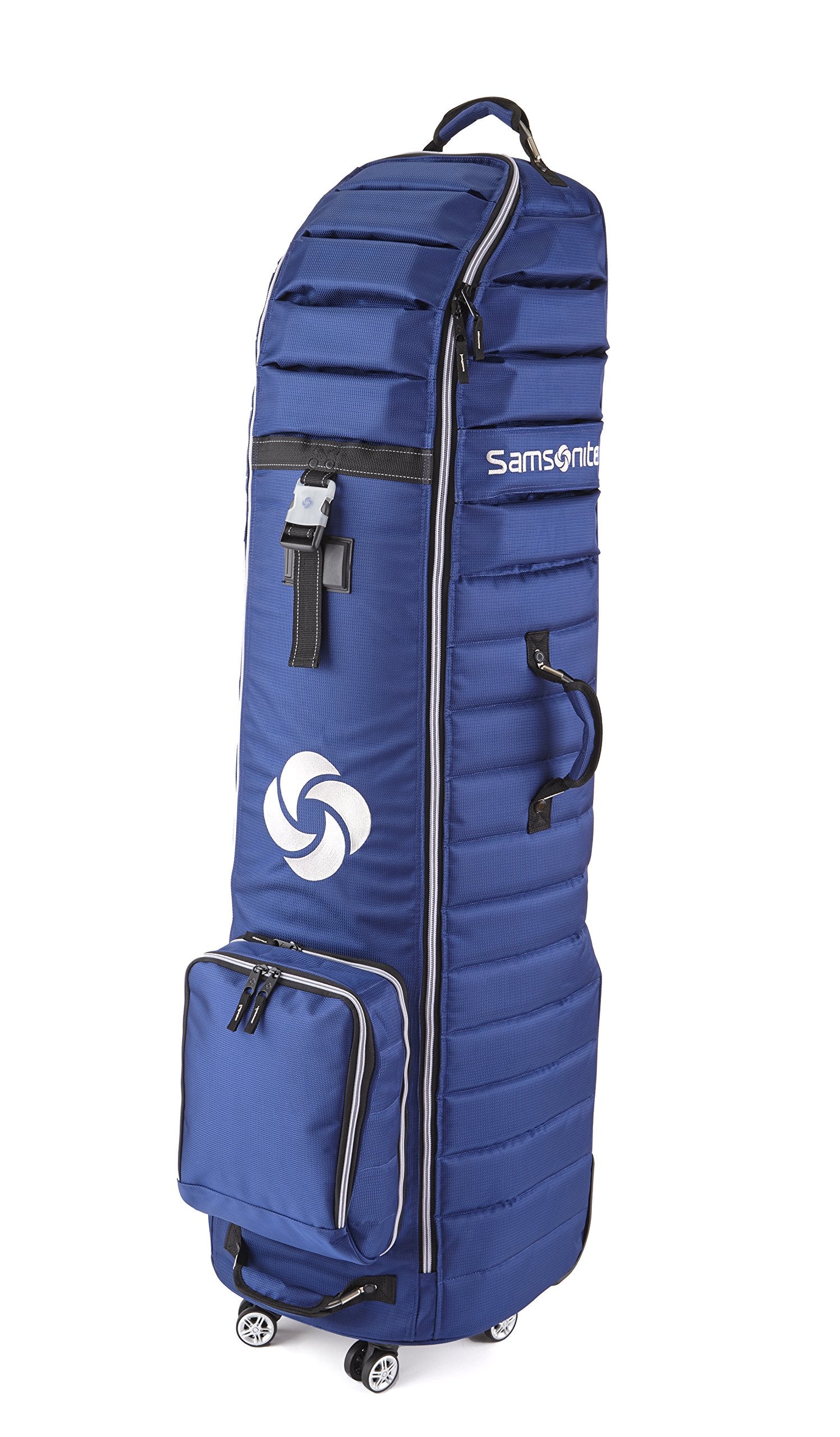 Samsonite Spinner Wheeling Golf Travel Cover, Blue, 51? X 17? X 14?