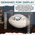 Franklin Sports Nfl Philadelphia Eagles Autograph Football - Official Size White Panel Souvenir Football For Autographs + Signat