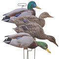 Higdon Outdoors Flats | Mallard Duck Motion Silhouette Decoys for Waterfowl Hunting | Realistic Lightweight Weather Resistant Dr