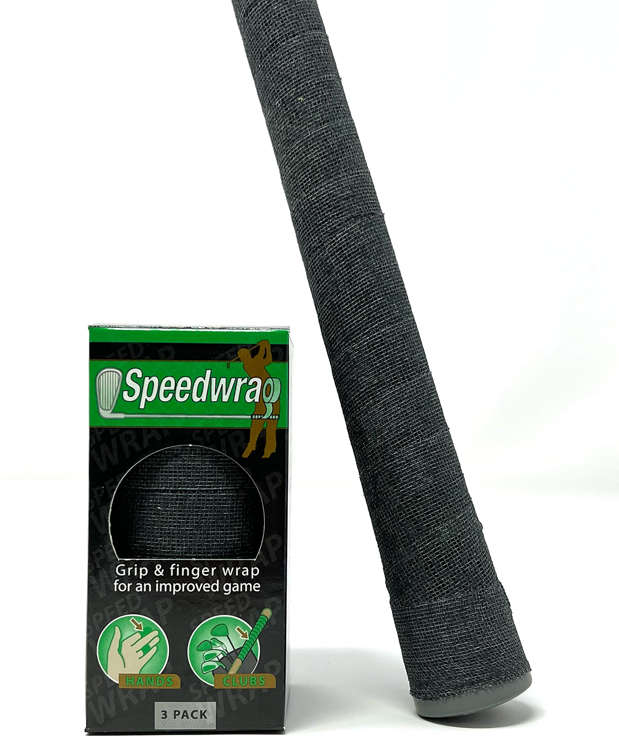 Golf Grip Wrapping Tape &Amp; Finger Wrap - Innovative Golf Club Grip Solution - Enjoy A Fresh New Grip Feel In Less Than 1 Minu