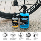 Yimax Bike Chain Cleaner Set, Bicycle Cleaning Kit Chain Lube And Cleaning Spray Biodegradable Bike Chain Lubricant With Brushes
