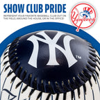 Franklin Sports New York Yankees Mlb Team Baseball - Mlb Team Logo Soft Baseballs - Toy Baseball For Kids - Great Decoration For