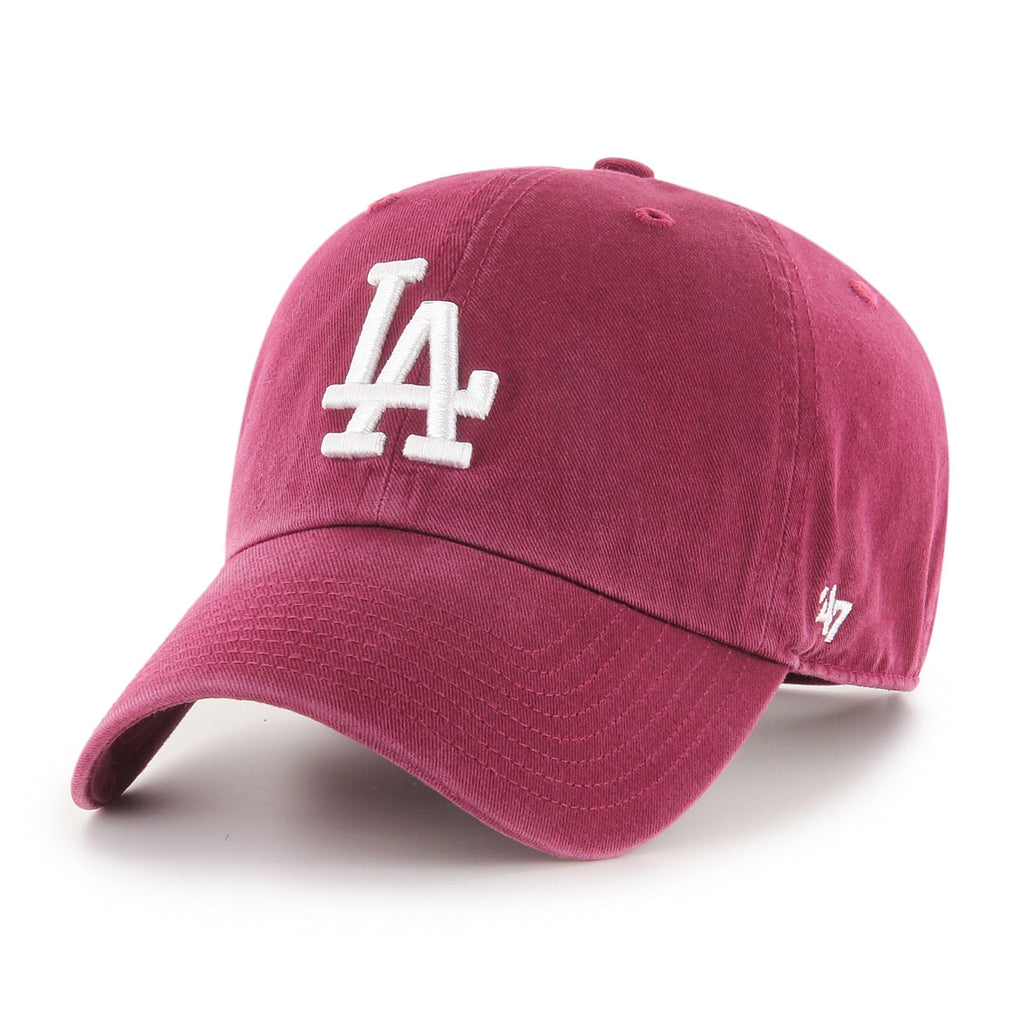 '47 New York Yankees Adjustable Cap Clean Up Mlb, Cardinal Red, One Size