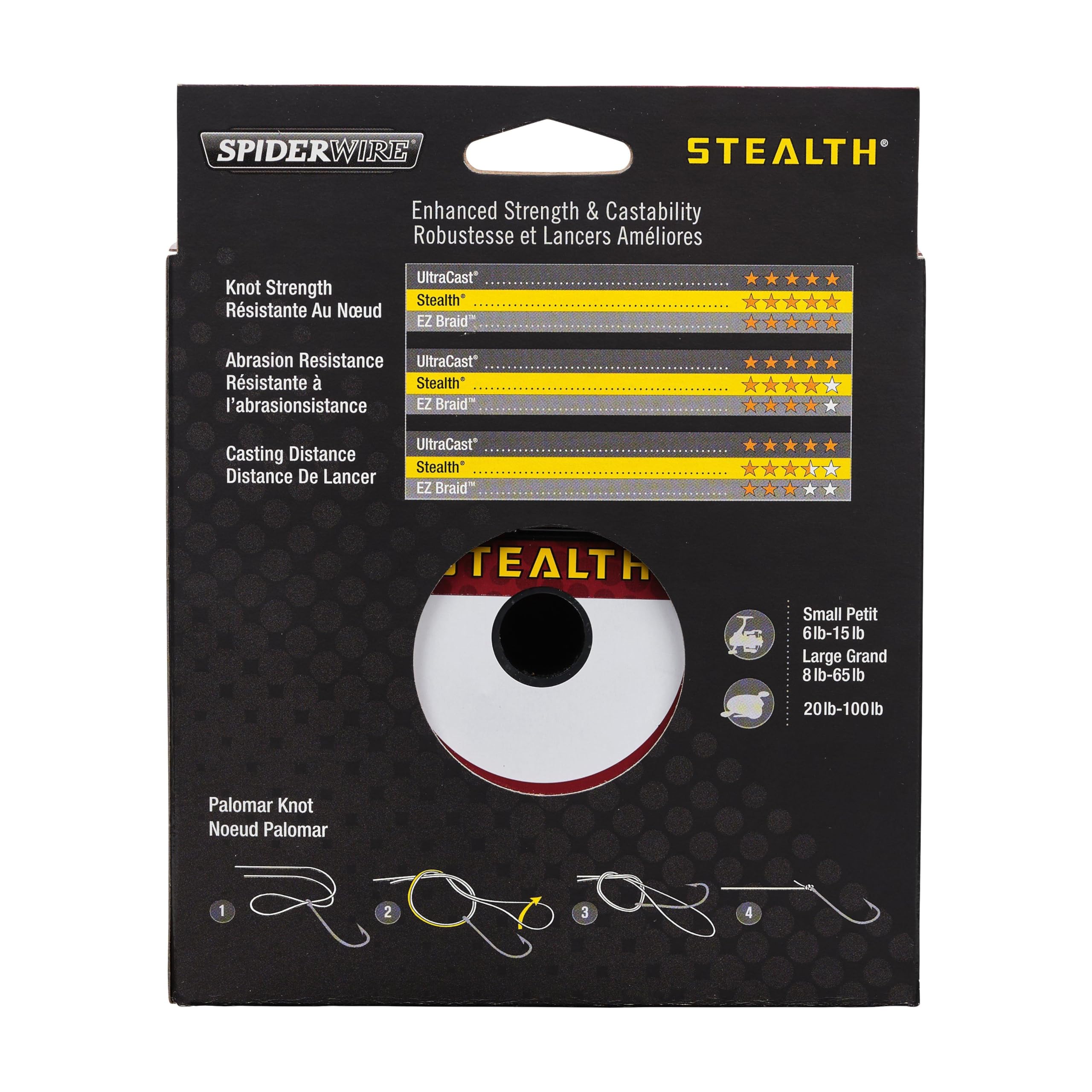 Spiderwire Stealth Superline, Moss Green, 100Lb | 45.3Kg, 500Yd | 457M Braided Fishing Line, Suitable For Freshwater And Saltwat