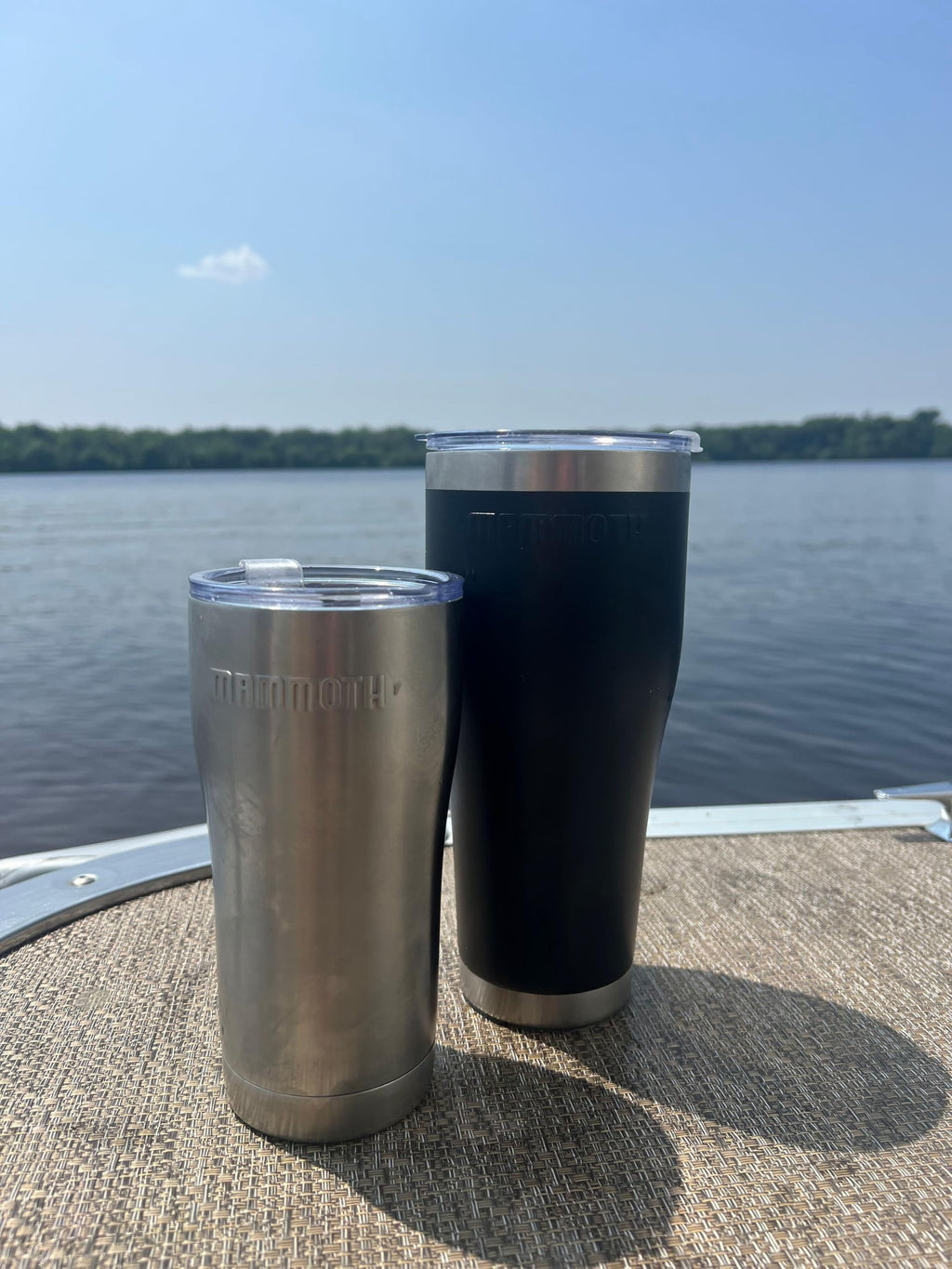 Mammoth Rover 20Oz Stainless Steel Tumbler, Double Wall Vacuum Insulated Tumbler With Lid, Great For On The Go, In Royal Blue