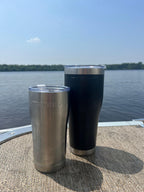 Mammoth Rover 20Oz Stainless Steel Tumbler, Double Wall Vacuum Insulated Tumbler With Lid, Great For On The Go, In Royal Blue