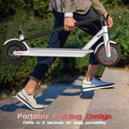 MAXSHOT Electric Scooter Adults & Big Kids, 350W Powerful Motor, Top Speed 12/16/19MPH, 12/16/21Miles Range, 8.5 Solid Tires Fol