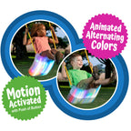 Firefly Led Lighted Adjustable Swing Seat. 15'' W X 6'' Deep X 5'' H, By Xdp Recreation