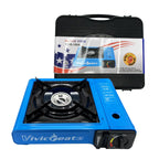 Vivicreate 7000 Btu Portable Butane Gas Stove For Camping Cooking Outdoor, Lightweight Portable Stove Burner With Auto Ignition,