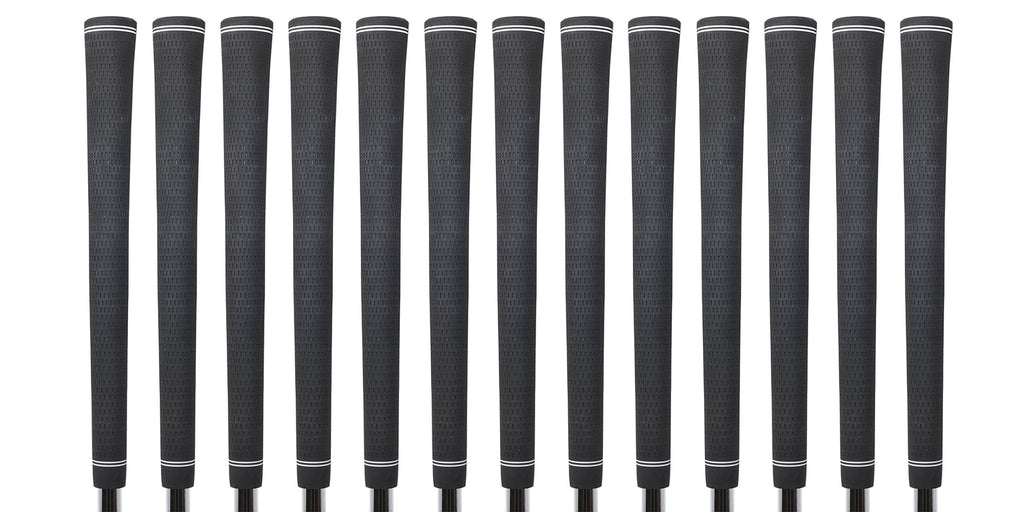 13 Piece Senior Mens Jumbo Oversize Golf Grips +1/8'' Thicker Than Standard Perfect For Large Hands Or Arthritic Fingers