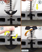 Tent Rope Tightener With Clips - Aluminum Deck Tie Down  Cord Adjuster Tensioners  Tents Tensioner Outdoor Camping Accessoriness