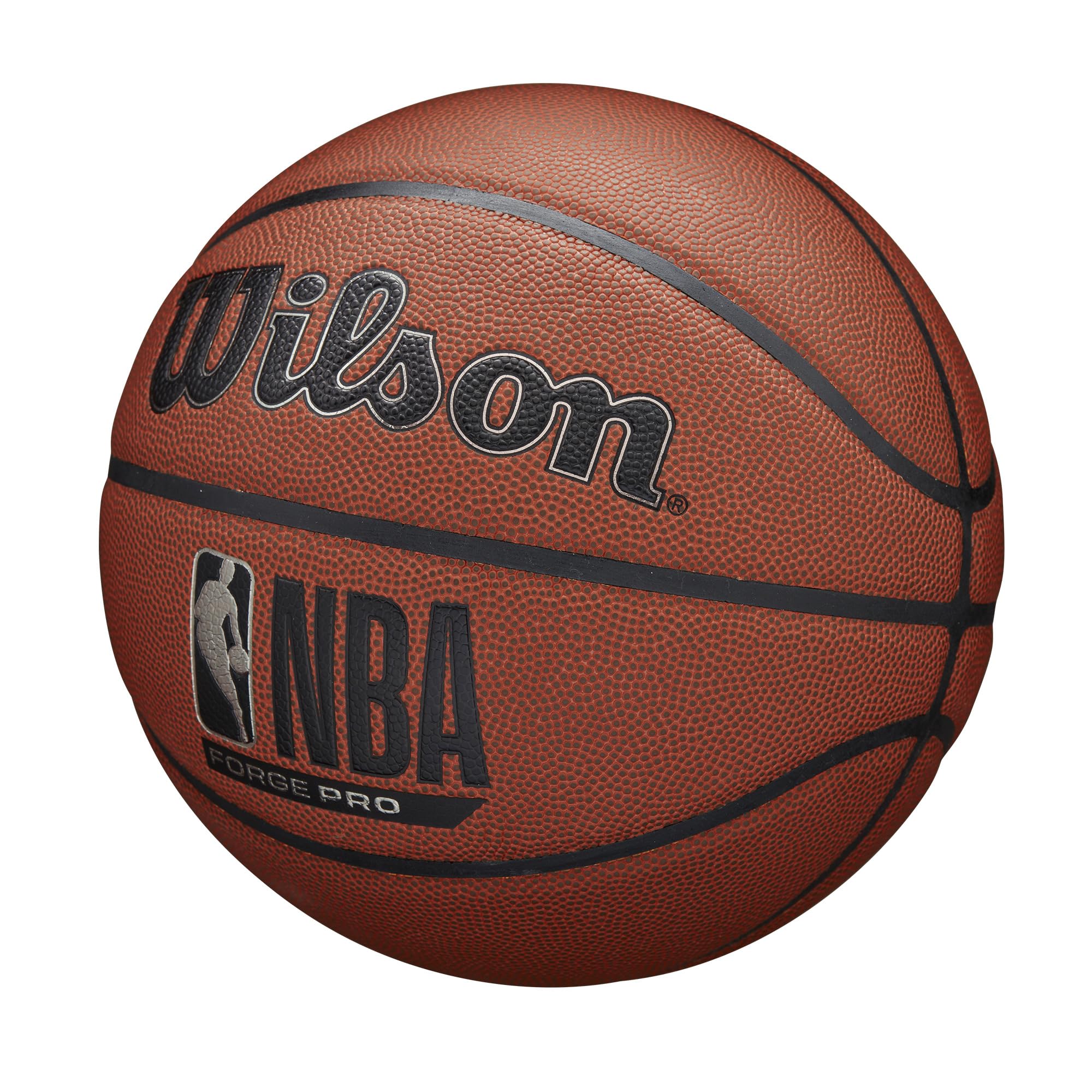 Wilson Nba Forge Pro Indoor/Outdoor Basketball - Brown, Size 7-29.5''