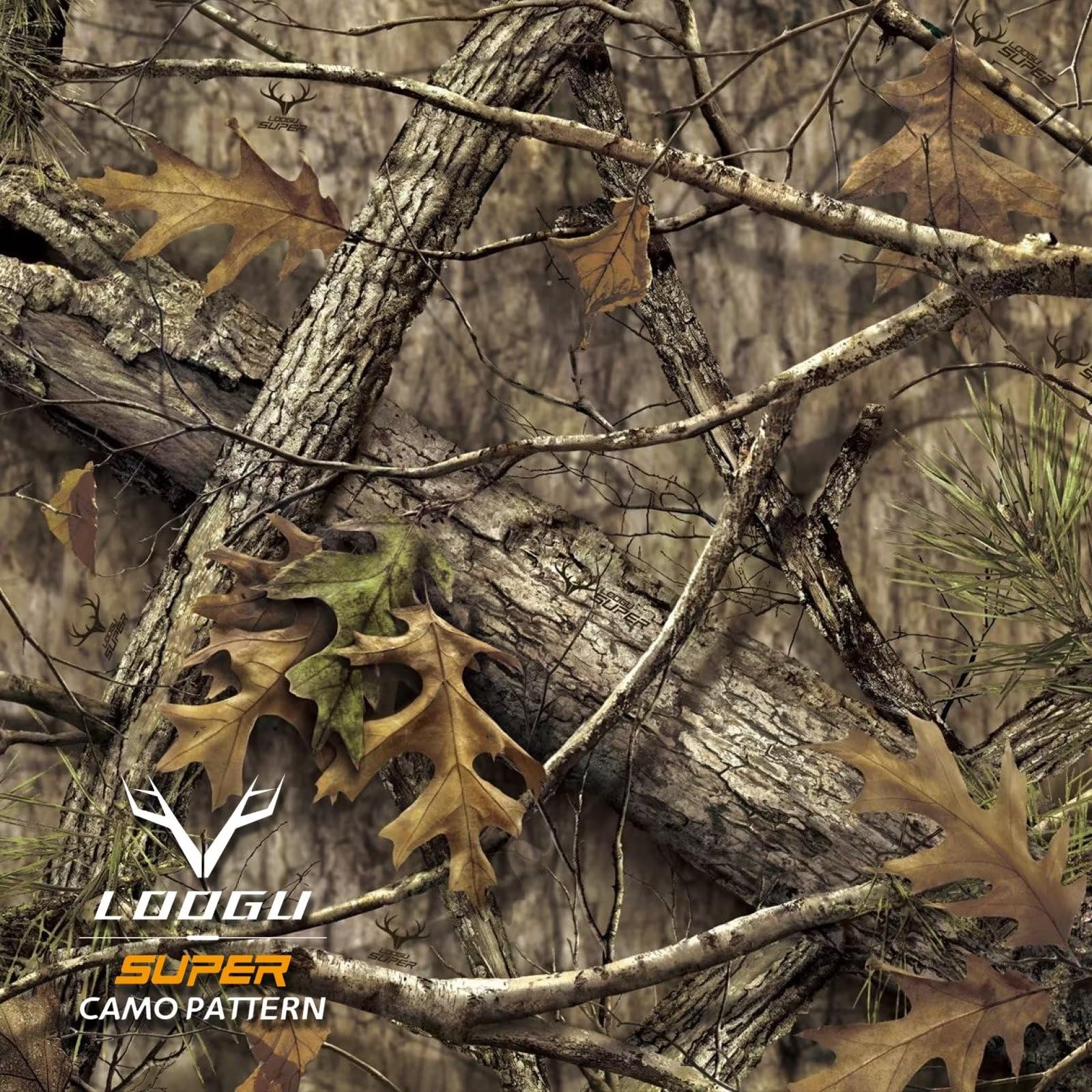 Loogu Camo Netting, Camouflage Netting For Sunshade, Camping, Shooting And Hunting And Many More (13X16.5Ft, 4Mx5M, Loogu Super