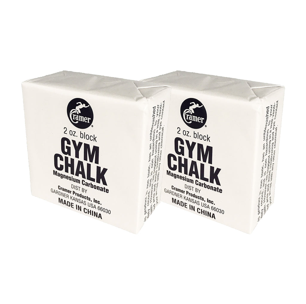 Cramer Gym Chalk Block, Magnesium Carbonate For Better Grip In Gymnastics, Weightlifting, Power Lifting, Pole Fitness, & Rock Cl