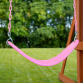 Swing-N-Slide WS 4887 Extreme-Duty Swing Seat with Comfort Coated Chains, Pink Seat with Pink Chains
