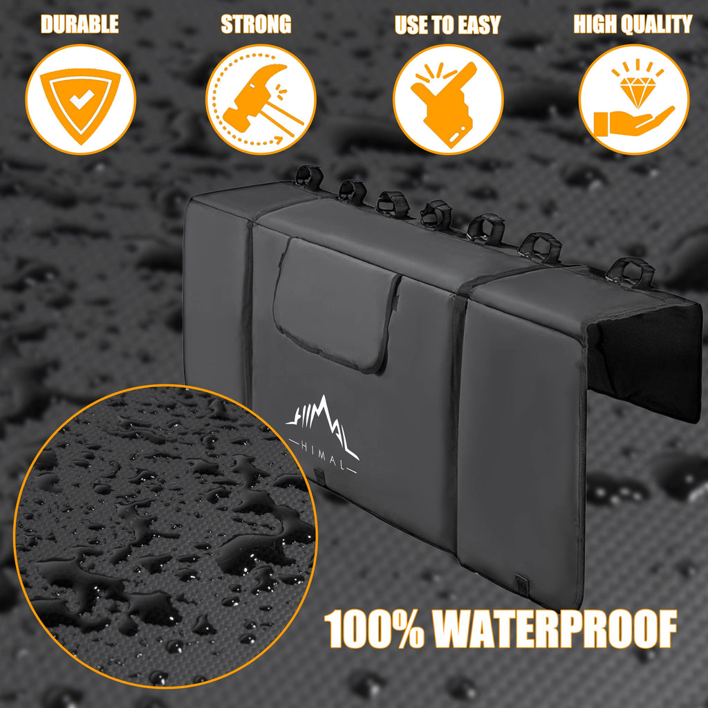 Himal Outdoors Tailgate Pad For Mountain Bike, Tailgate Protection Pad With Tool Pockets
