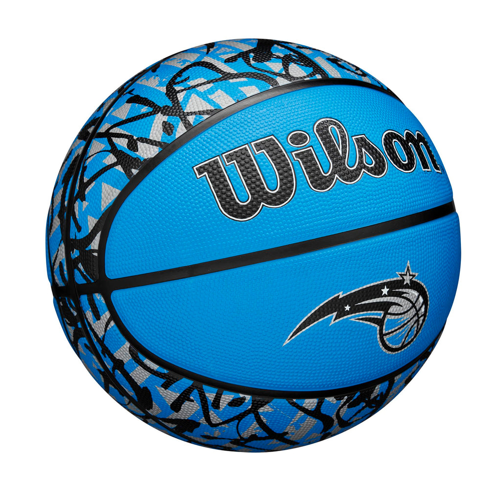 Wilson Nba Team Graffiti Basketball - Orlando Magic, Size 7-29.5''