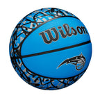 Wilson Nba Team Graffiti Basketball - Orlando Magic, Size 7-29.5''