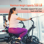 Oversized Comfort Bike Seat, Extra Wide Bike Seat Compatible With Peloton Bike, Electric Bike, Indoor Stationary Exercise Bike O