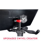 Crostice Pivot Compatible With Peloton Bike,(Upgraded Modles) Swivel Arm For Off-Bike Workout, 360